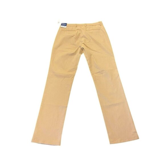 Old Navy Built-In Flex Ultimate Tech Straigh Chino Pants Khaki Men's 34x34 NWT - Picture 5 of 12